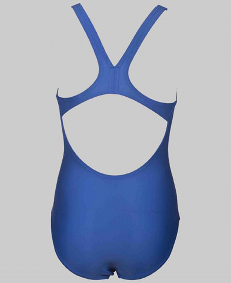 Maillot de Bain Arena LTS Youth Swim-Pro Back Bleu Fille | BCH-34933467