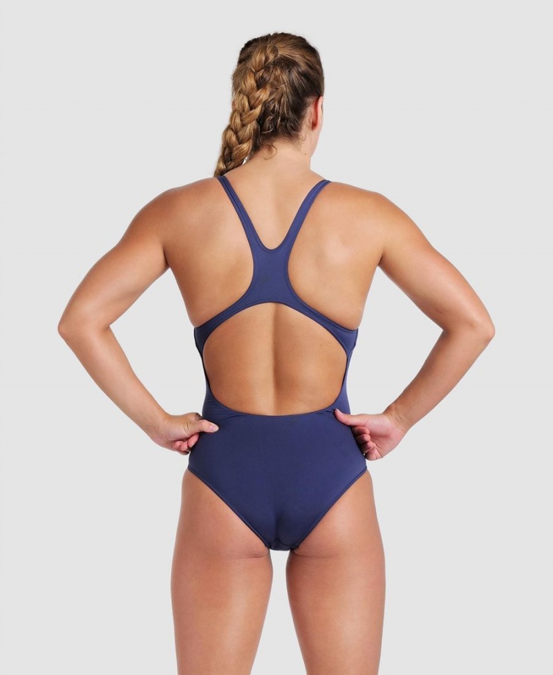 Maillot de Bain Arena Team Swim Pro Solid Bleu Marine Fille | KST-63525350