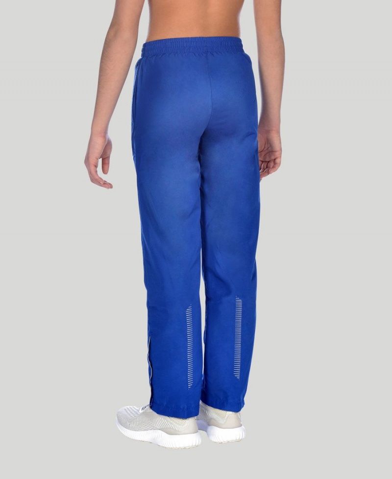 Pantalon Arena Youth Team Line Warm-Up Bleu Fille | JKM-04728434