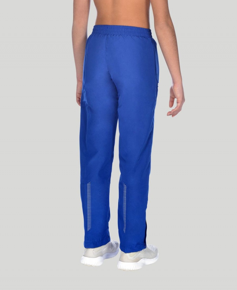 Pantalon Arena Youth Team Line Warm-Up Bleu Fille | JKM-04728434