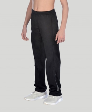 Pantalon Arena Youth Team Line Tricoté Poly Noir Fille | UKV-39509992