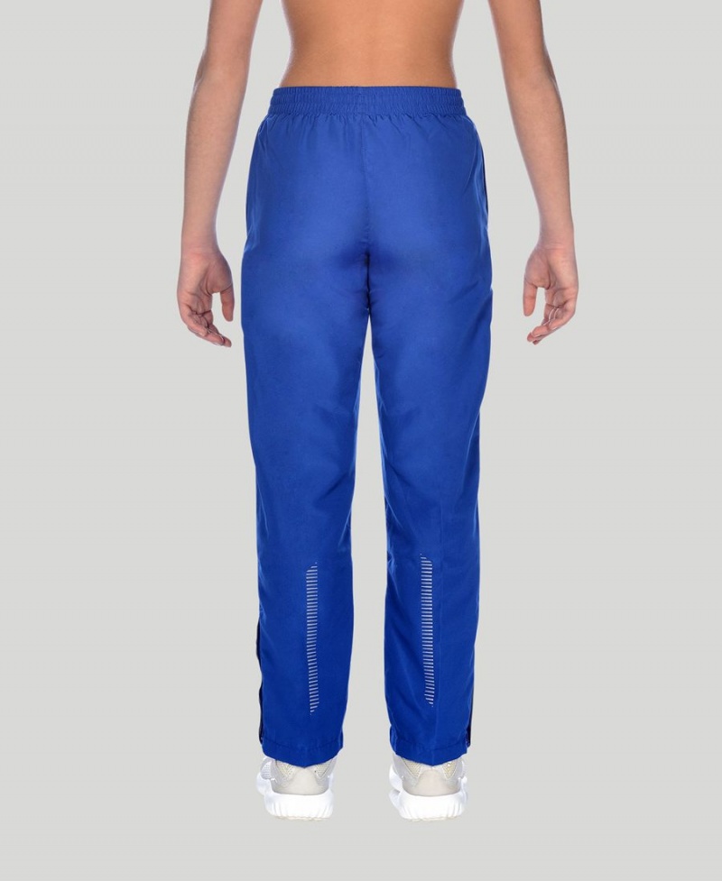 Pantalon Arena Youth Team Line Warm-Up Bleu Fille | JKM-04728434