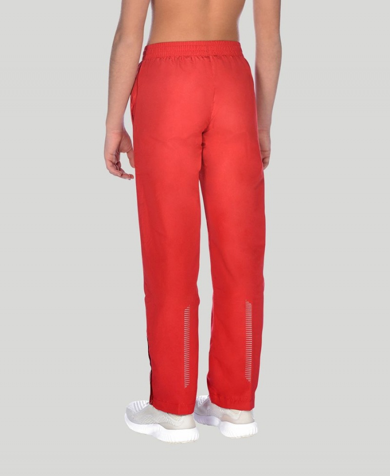 Pantalon Arena Youth Team Line Warm-Up Rouge Fille | DGK-00069339