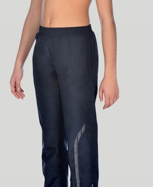 Pantalon Arena Youth Team Line Warm-Up Bleu Marine Fille | SND-45727782