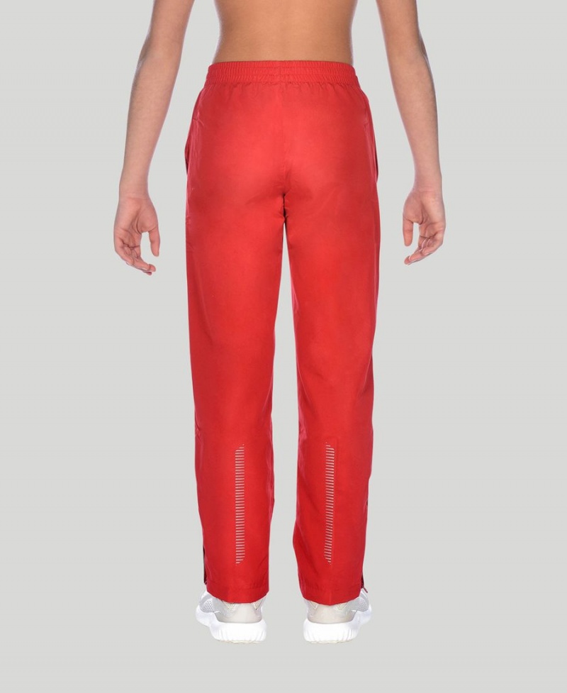 Pantalon Arena Youth Team Line Warm-Up Rouge Fille | DGK-00069339