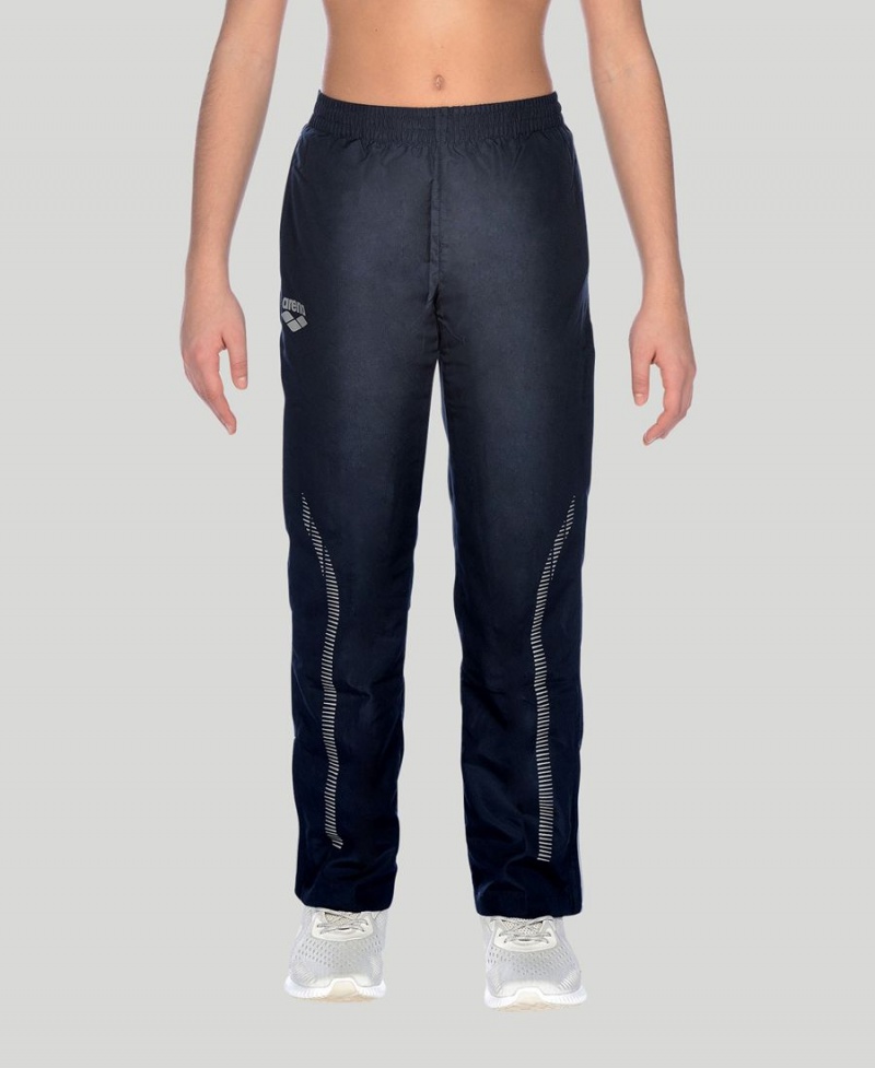 Pantalon Arena Youth Team Line Warm-Up Bleu Marine Fille | SND-45727782