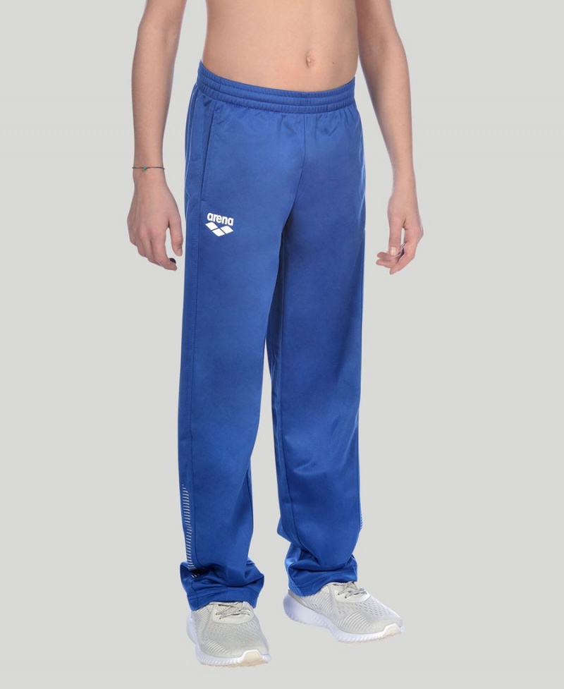 Pantalon Arena Youth Team Line Tricoté Poly Bleu Fille | MOR-48382561