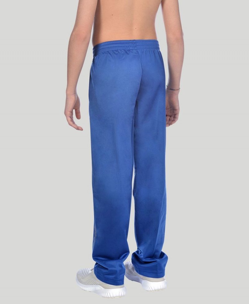 Pantalon Arena Youth Team Line Tricoté Poly Bleu Fille | MOR-48382561