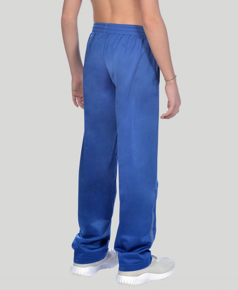 Pantalon Arena Youth Team Line Tricoté Poly Bleu Fille | MOR-48382561