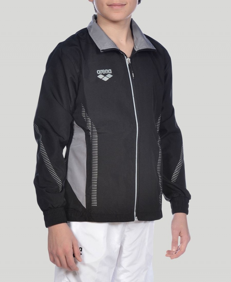 Veste Arena Youth Team Line Warm-Up Noir Gar?on | PHI-13841268