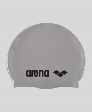 Bonnet de Bain Arena Classiche Silicone Argent | OXS-02545894