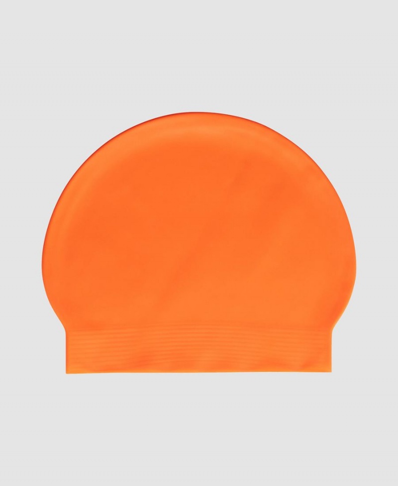 Bonnet de Bain Arena Soft Latex Orange | BWI-11277831