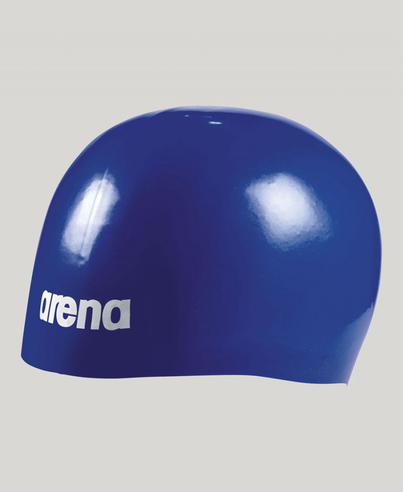 Bonnet de Bain Arena Moulded Pro II Bleu Marine | KYT-98568173