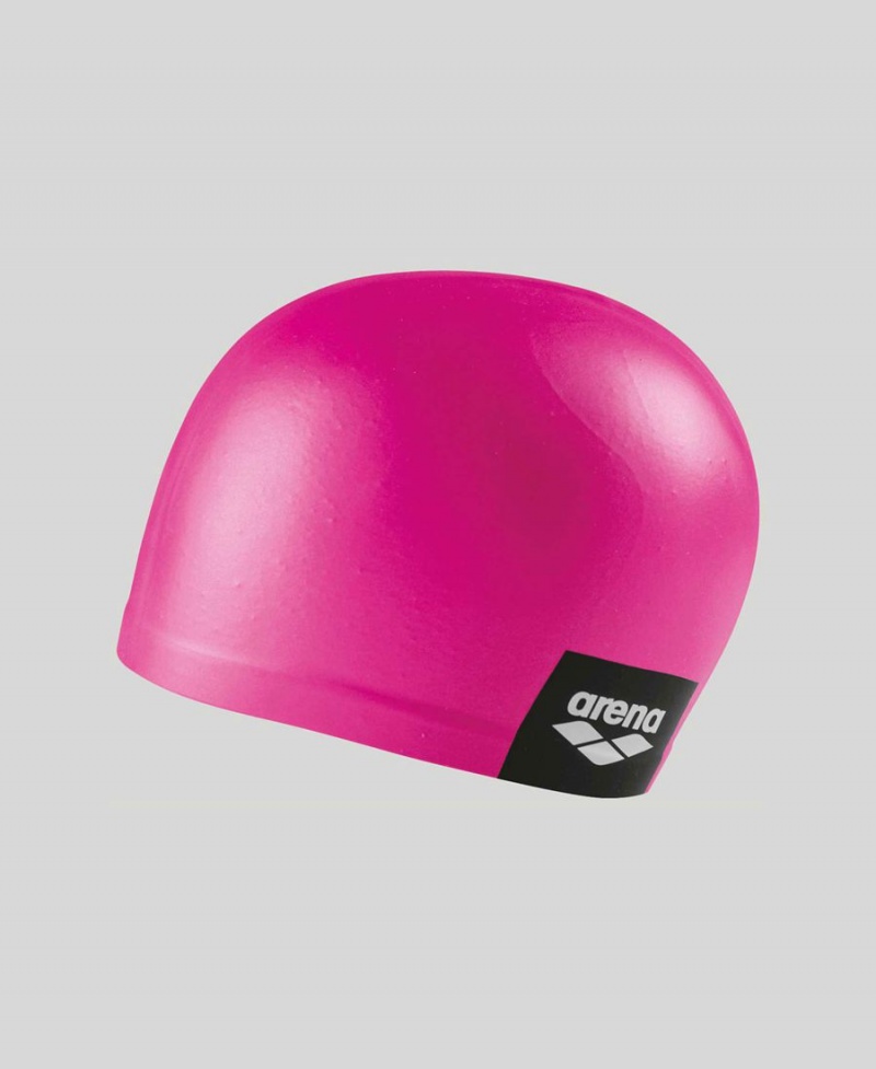 Bonnet de Bain Arena Logo Moulded Silicone Rose | DOI-92035662