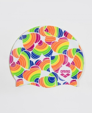 Bonnet de Bain Arena Pride Collection Silicone Multicolore | OUV-22328784