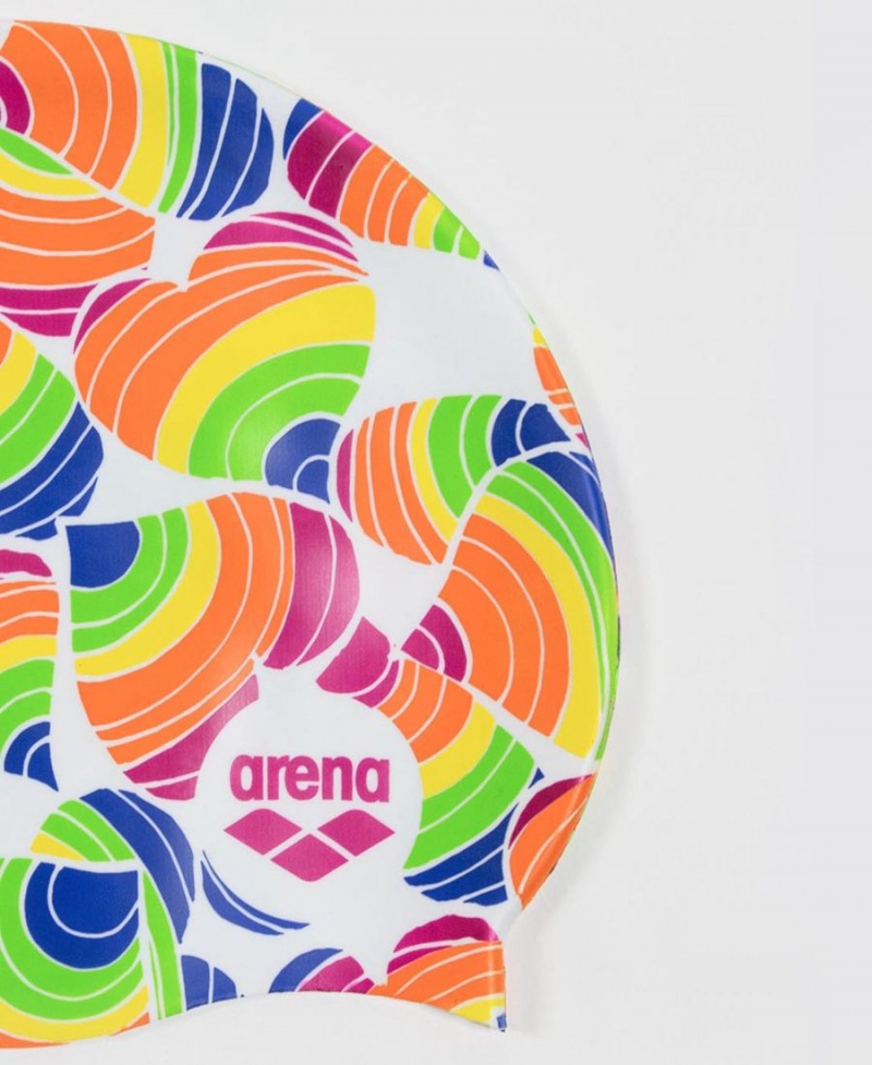 Bonnet de Bain Arena Pride Collection Silicone Multicolore | OUV-22328784