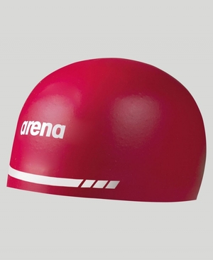 Bonnet de Bain Arena 3D Soft Rouge | NUR-28605213