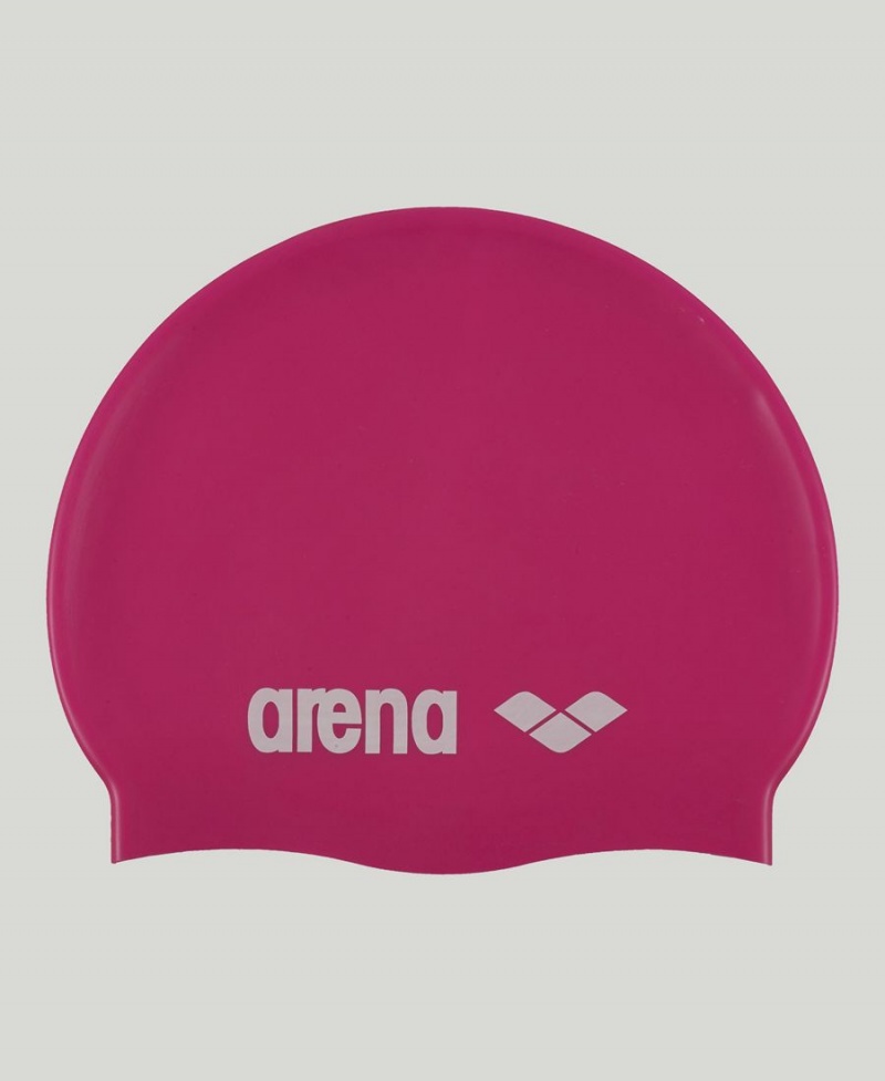 Bonnet de Bain Arena Classiche Silicone Youth Rose | VMY-28642509