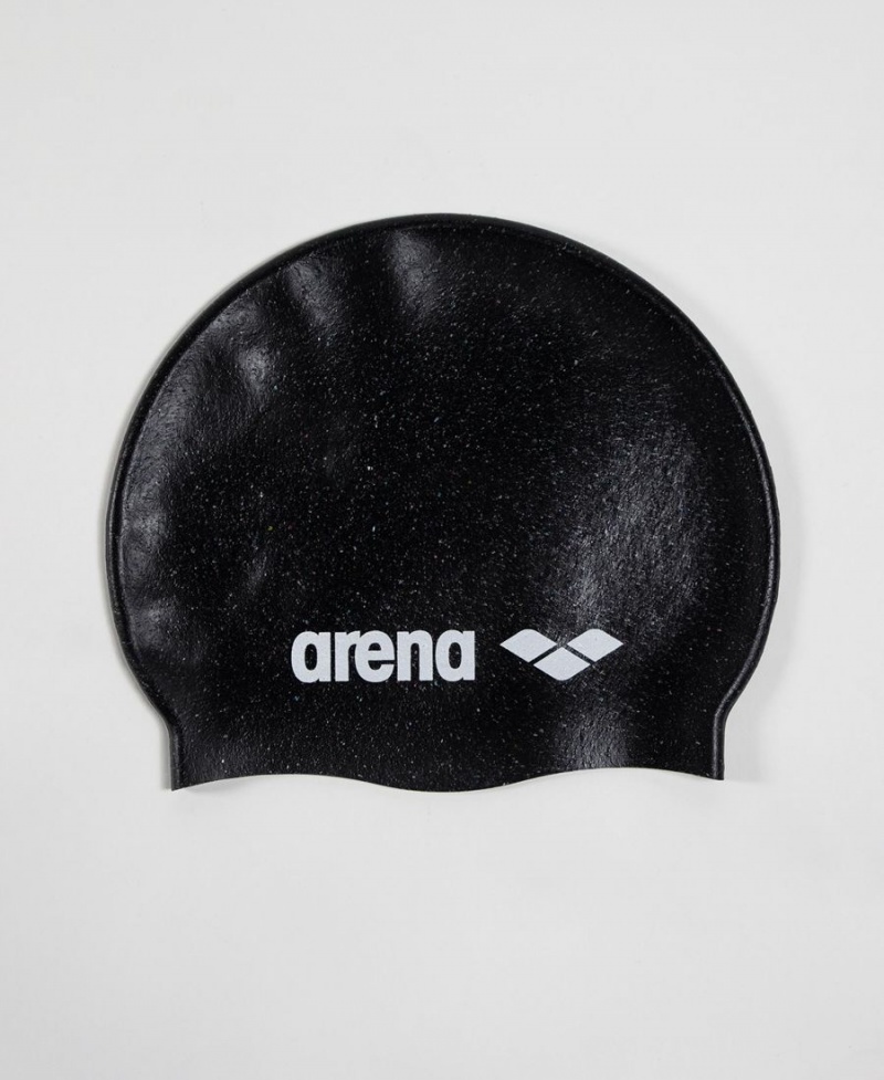 Bonnet de Bain Arena Silicone Noir | RDB-37636511