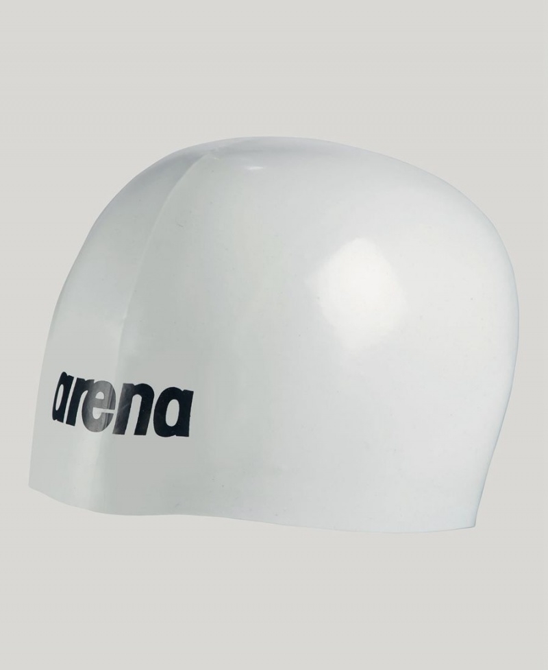 Bonnet de Bain Arena Moulded Pro II Blanche | RBH-93978653