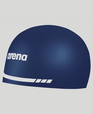 Bonnet de Bain Arena 3D Soft Bleu Marine | MXM-89490013