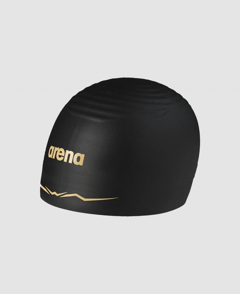 Bonnet de Bain Arena Aquaforce Wave Noir Doré | PYD-11800509