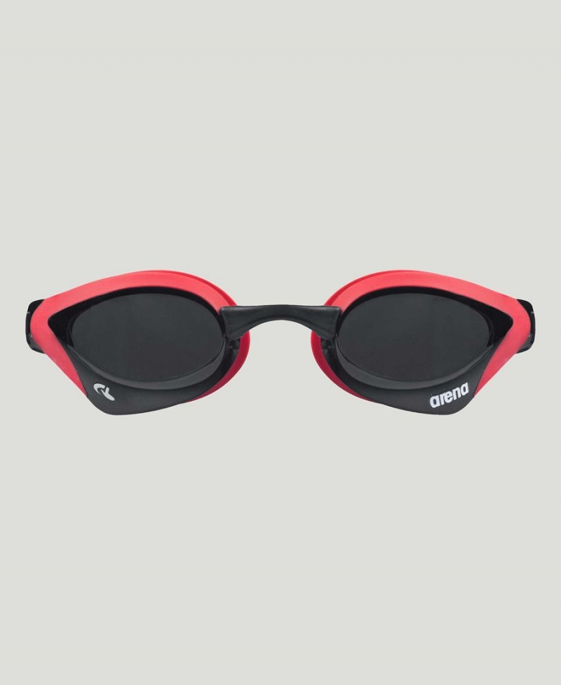 Lunette Natation Arena Cobra Core Swipe Noir Rouge | XHI-57436260