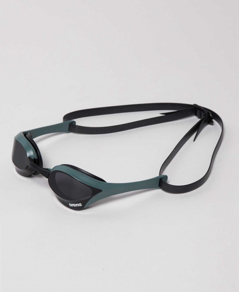 Lunette Natation Arena Cobra Ultra Swipe Noir Vert | OGH-86520288