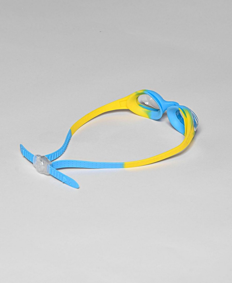 Lunette Natation Arena Spider Kids Jaune Bleu | GHX-18443576