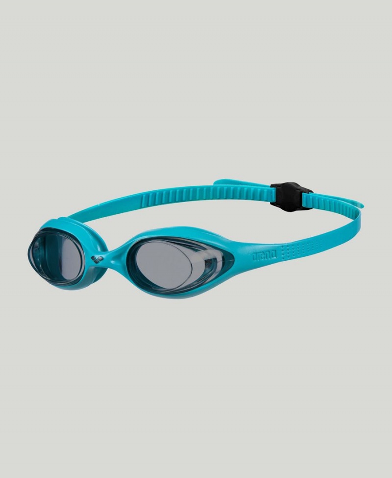 Lunette Natation Arena Spider Grise Bleu Noir | XSB-05180361