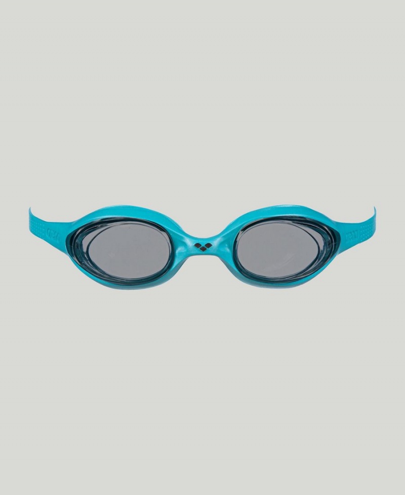 Lunette Natation Arena Spider Grise Bleu Noir | XSB-05180361