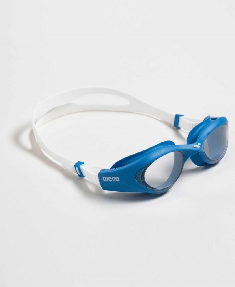 Lunette Natation Arena The One Grise Bleu Blanche | ZQH-37758185