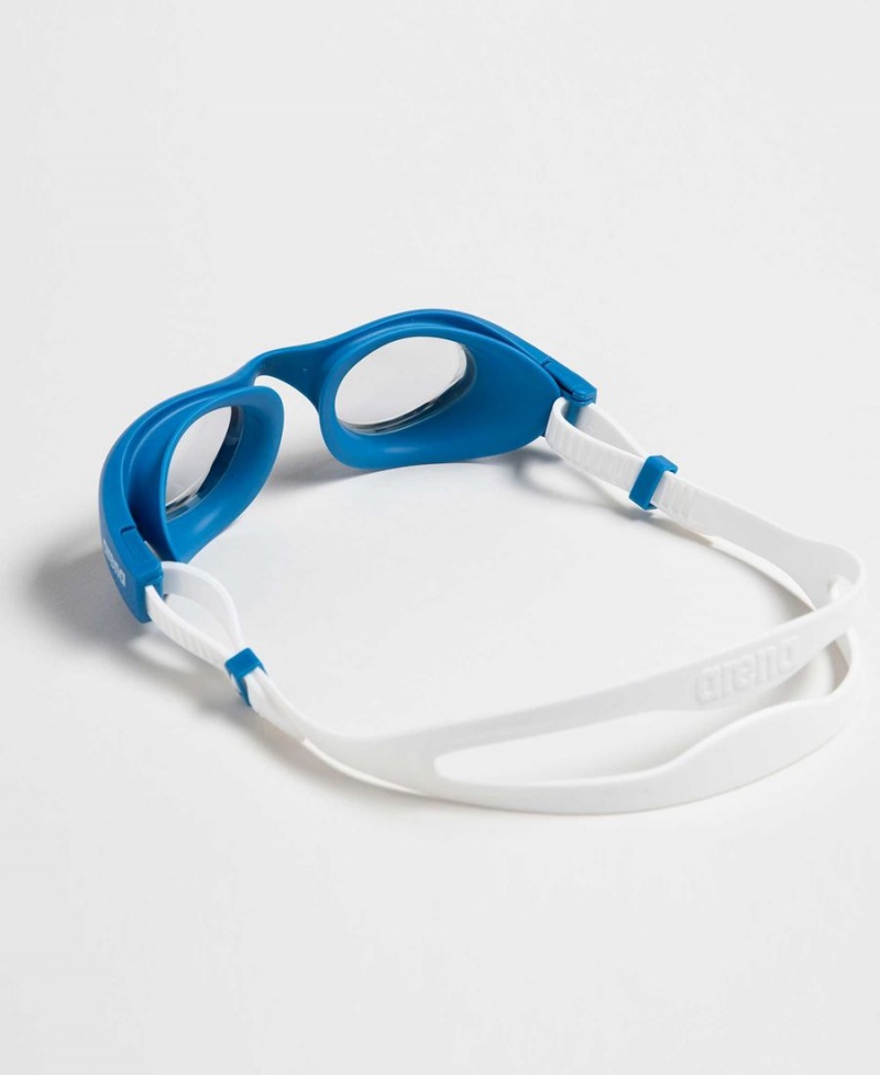 Lunette Natation Arena The One Grise Bleu Blanche | ZQH-37758185