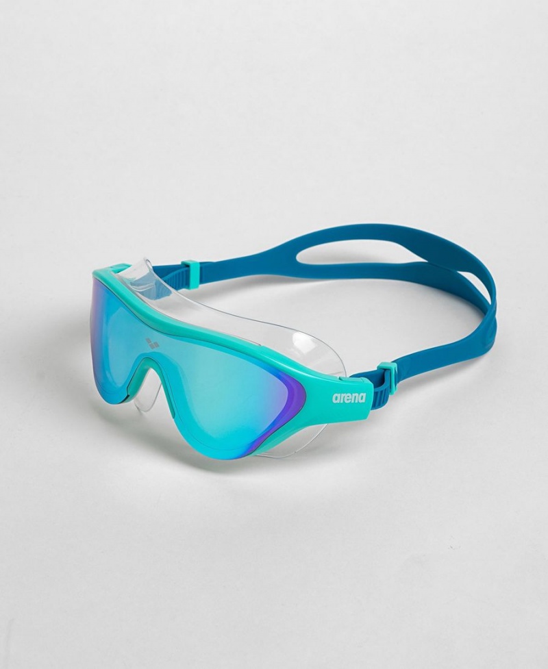 Lunette Natation Arena The One Mirror Mask Bleu Bleu Marine | MDX-94580542