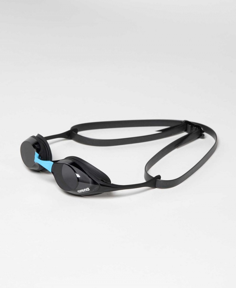 Lunette Natation Arena Cobra Swipe Noir Bleu | XHK-02442266