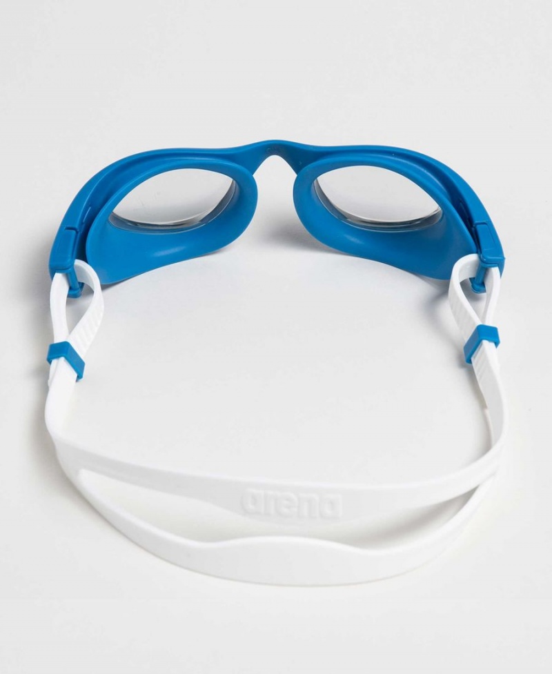 Lunette Natation Arena The One Grise Bleu Blanche | ZQH-37758185