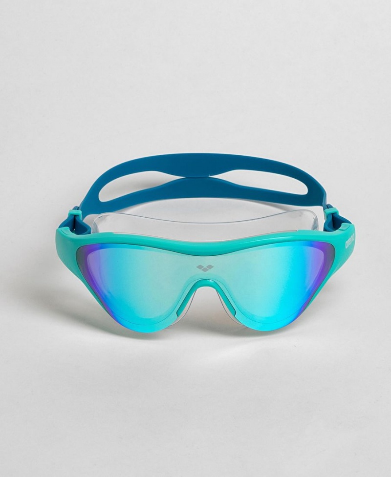 Lunette Natation Arena The One Mirror Mask Bleu Bleu Marine | MDX-94580542