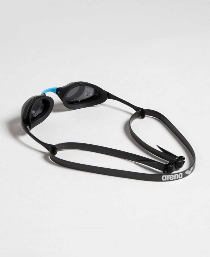 Lunette Natation Arena Cobra Swipe Noir Bleu | XHK-02442266