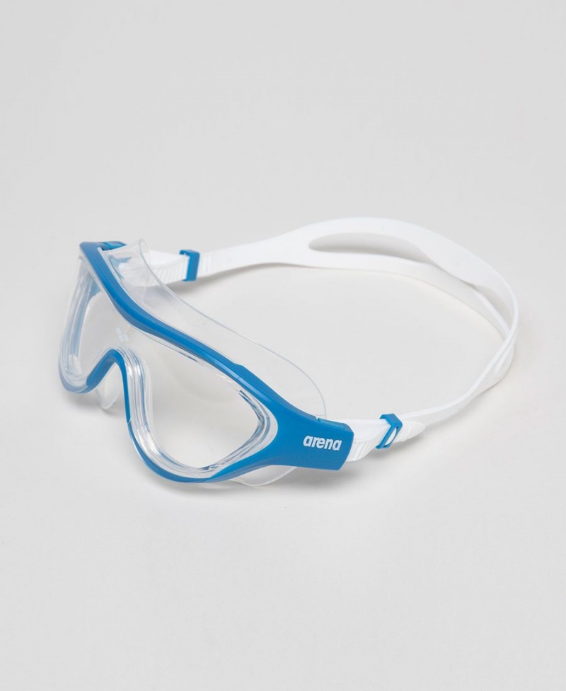 Lunette Natation Arena The One Mask Bleu Blanche | RAH-31514284