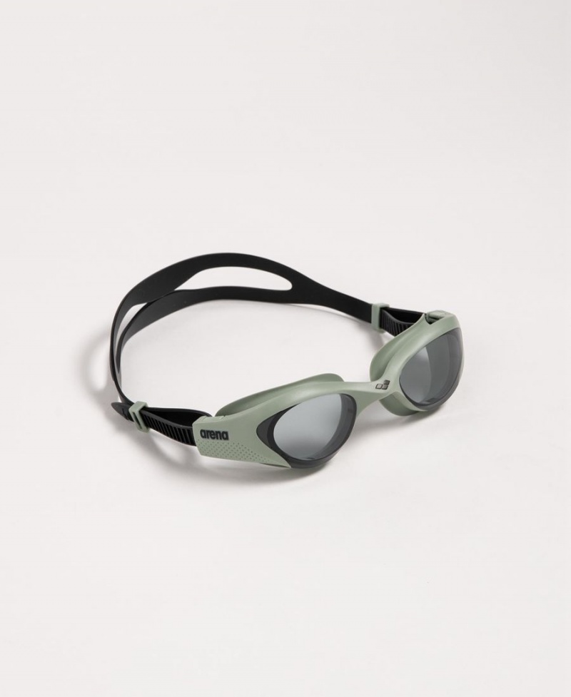 Lunette Natation Arena The One Grise Vert Noir | RAW-77948971