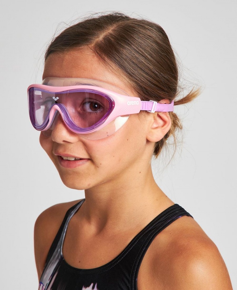 Lunette Natation Arena The One Mask Jr Rose Violette | EEP-30724789