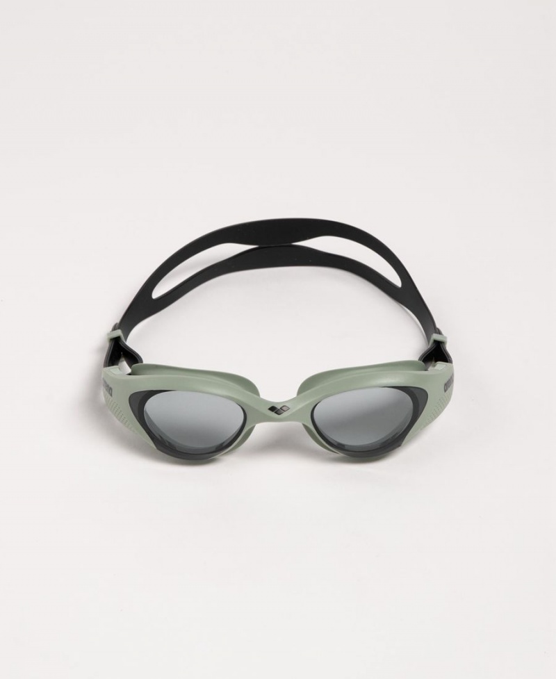 Lunette Natation Arena The One Grise Vert Noir | RAW-77948971