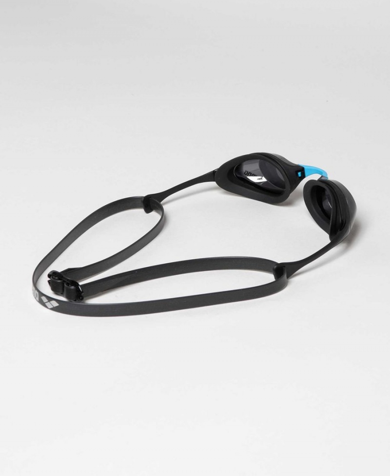 Lunette Natation Arena Cobra Swipe Noir Bleu | XHK-02442266