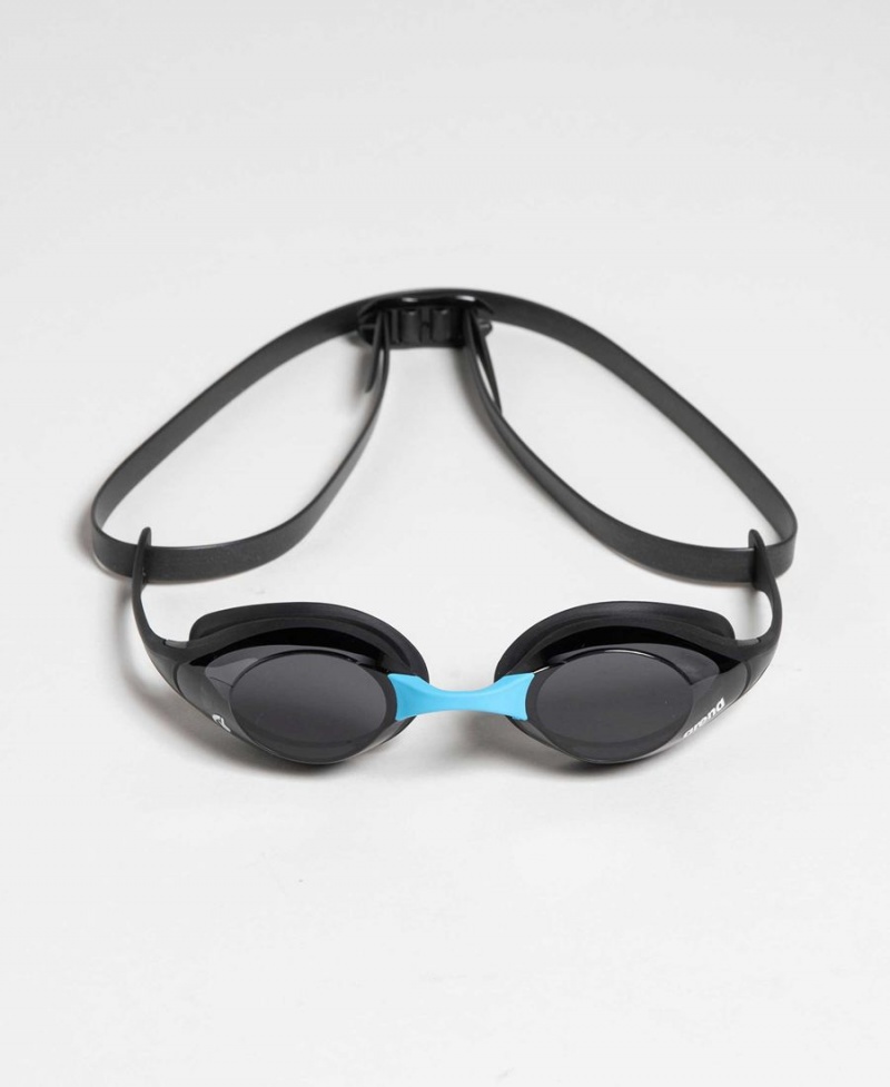 Lunette Natation Arena Cobra Swipe Noir Bleu | XHK-02442266