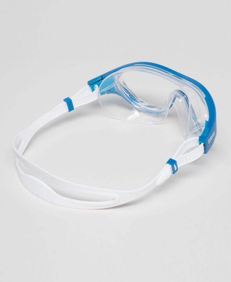 Lunette Natation Arena The One Mask Bleu Blanche | RAH-31514284