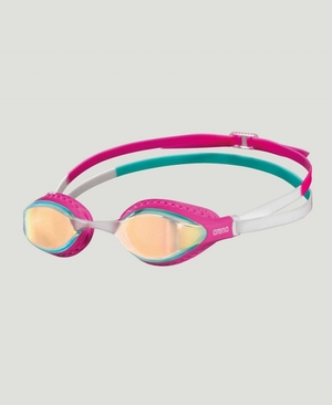 Lunette Natation Arena Air Speed Mirror Jaune Rose Multicolore | GGR-09268623