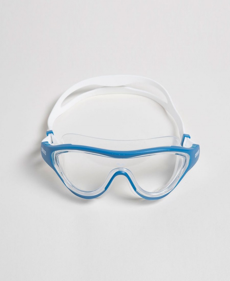 Lunette Natation Arena The One Mask Bleu Blanche | RAH-31514284