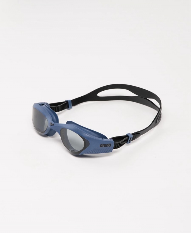 Lunette Natation Arena The One Grise Bleu Marine Noir | CUO-30567702