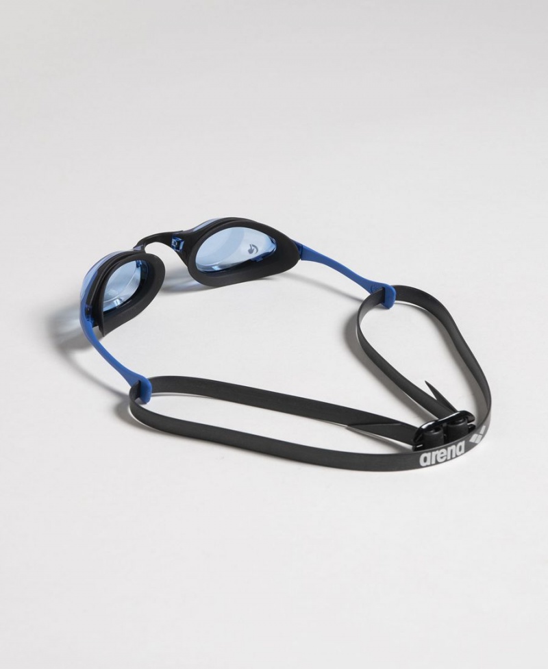 Lunette Natation Arena Cobra Swipe Bleu Noir | DTM-61501370