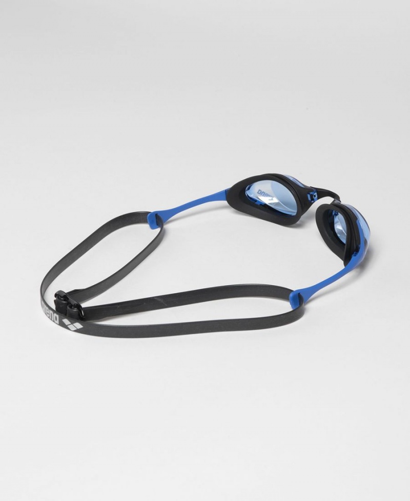 Lunette Natation Arena Cobra Swipe Bleu Noir | DTM-61501370